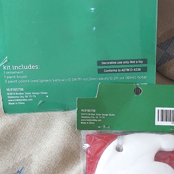 SET OF 3 HOLIDAY CRAFTS - Picture 5 of 5